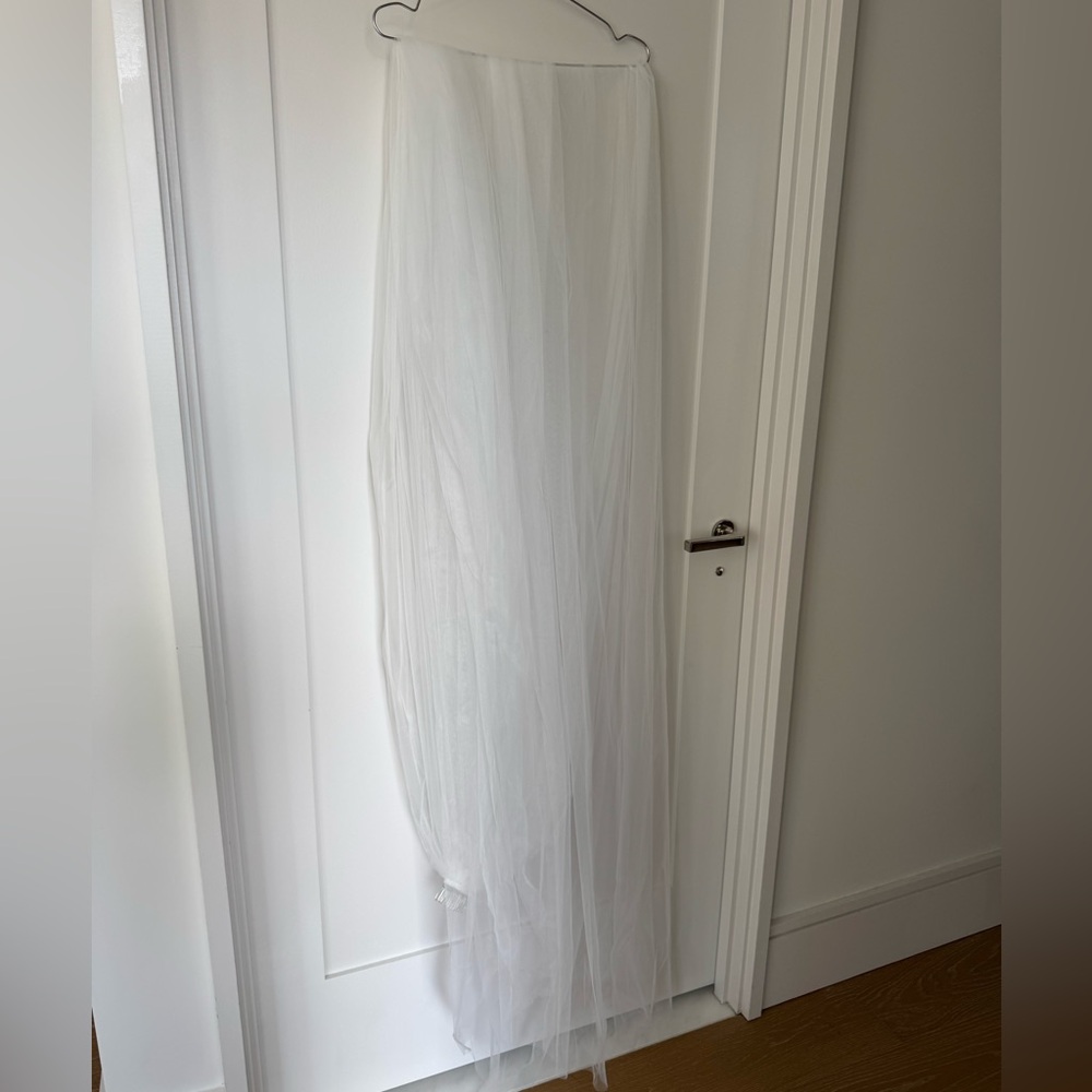 WONA Plain Cathedral Bridal Veil